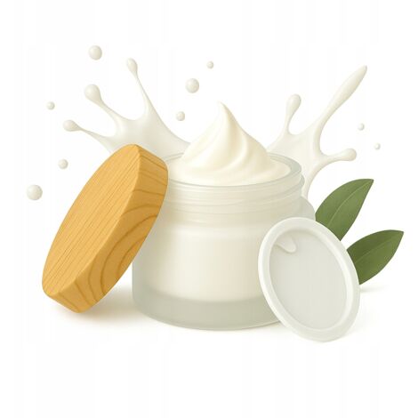 Tarro de cristal MATE ESCARCHADO 10 g para crema b谩lsamo cosm茅ticos ung眉ento gel