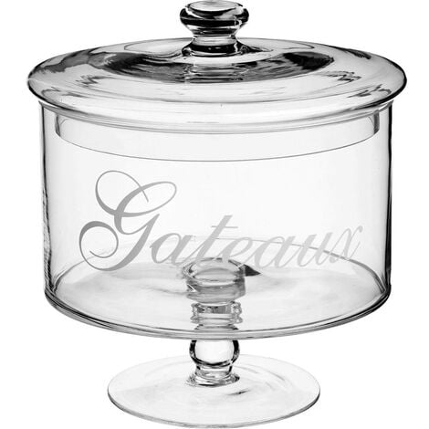 SECRET DE GOURMET Tarro de cristal para caramelos con soporte 1,8l - 5five