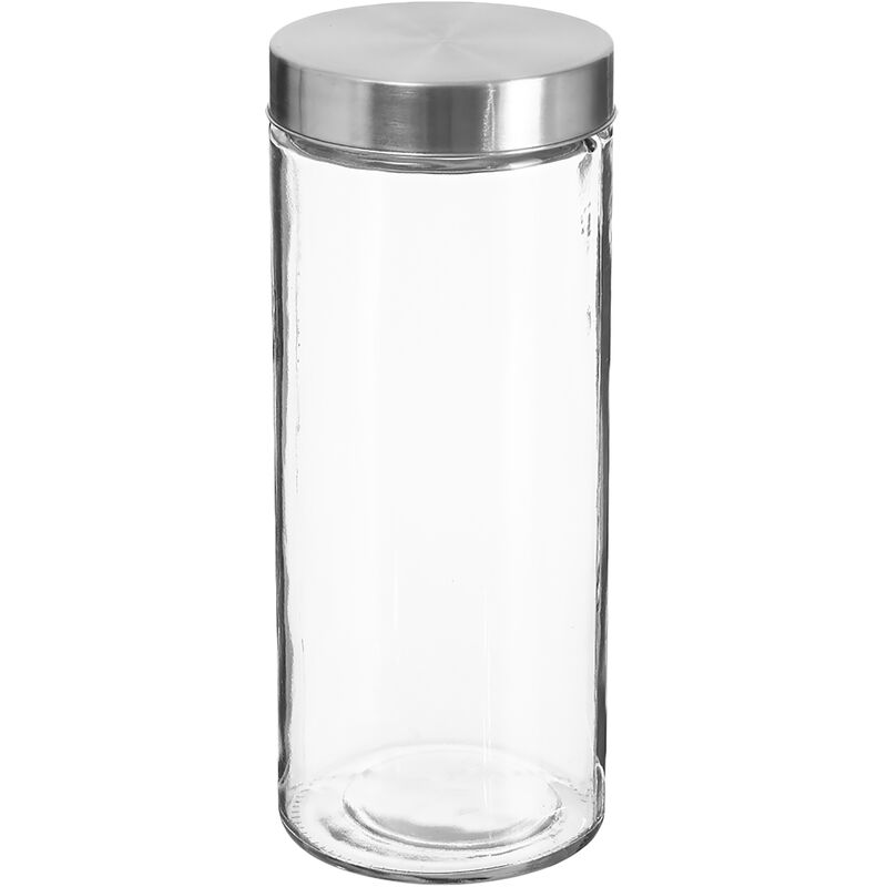 

Tarro de vidrio y acero inoxidable 2L