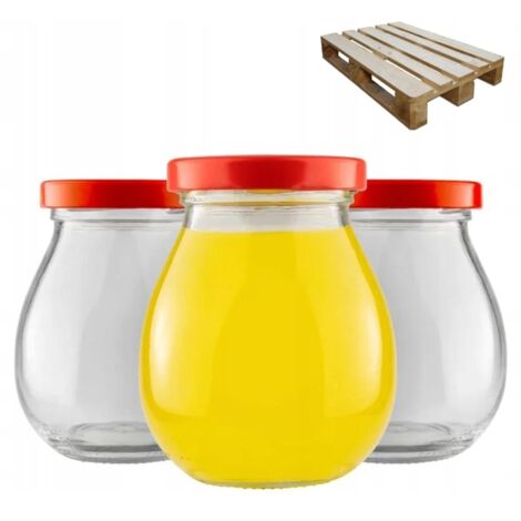 TARRO MAJO TARRO 245 ml tarros de cristal para mermelada miel PALET 3654 uds