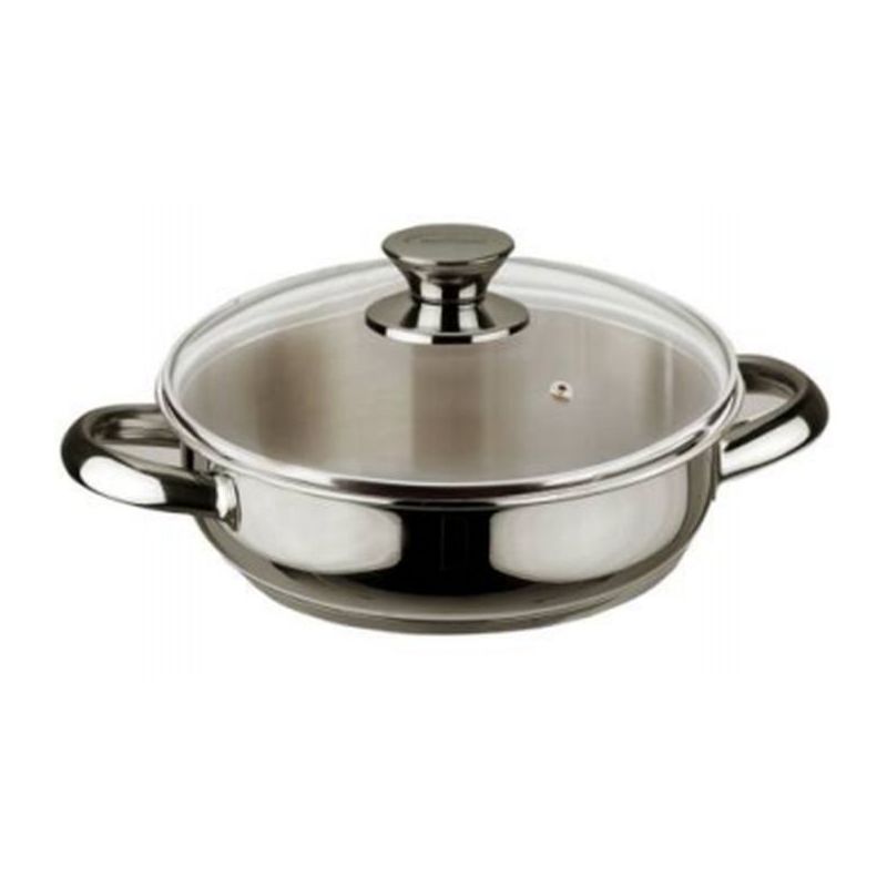 

Tartera Ecco Inox Tapa Cristal 26 Cm