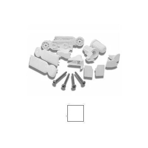 Tasca a cerniera con coperture YOUNG 1B-2B-2G/JUMP Bianco