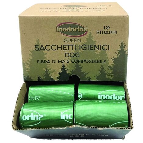 Sacchetti per la cacca del cane PoopyGo, biodegradabili