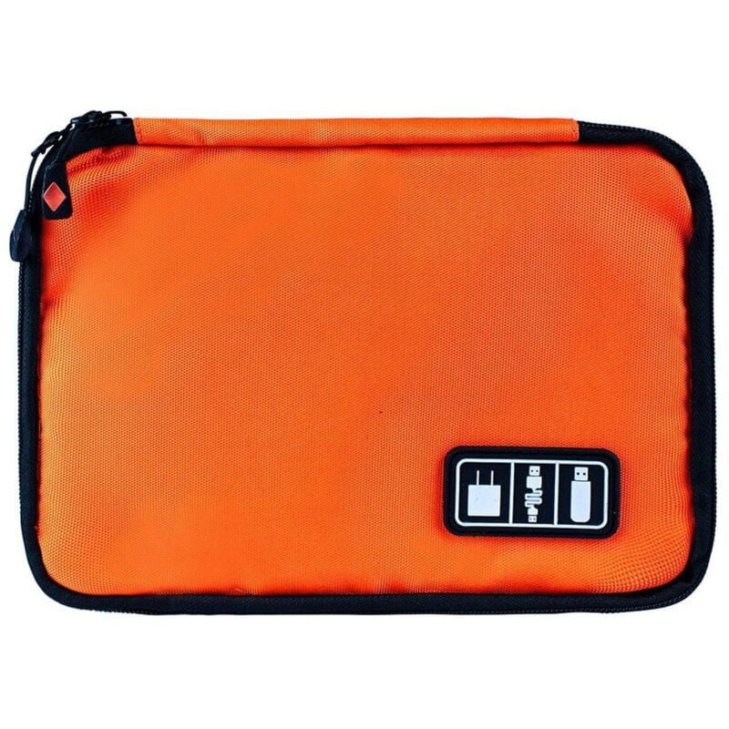 Image of Northix - Tasche zur Aufbewahrung von Kabeln und Elektronik - Orange