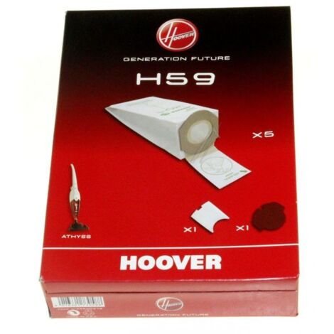 Taschen (x5) H59 für Hoover -Staubsauger