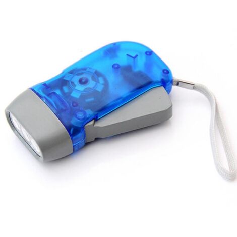Taschenlampe – LED-Taschenlampe – Tragbar – Umweltfreundlich – Ideal für Camping und Wandern – Blau