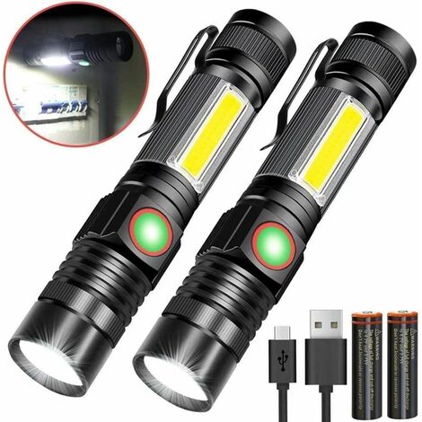 Innovative LED Arbeitsleuchte Stift 200L Klemme Magnet Taschen Lampe Leuchte NEU 