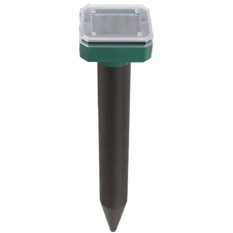 Taschenlampe, Solar-Ultraschall-Rattenabwehr, IP65 wasserdichter, solarbetriebener Outdoor-Abwehrer für Taschenratten, Schlangen zur Schädlingsbekämpfung im Garten (4er-Pack)