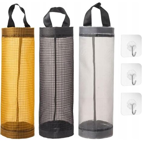 TASCHENORGANIZER 3 Stk. Hängender Müllsackhalter + Kleiderbügel