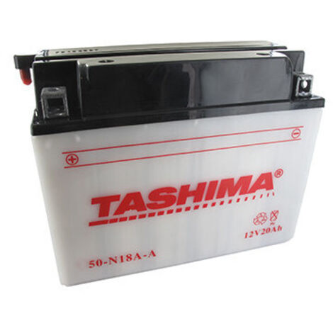 Tashima 12V, 20A Batterie, passend für Wolf und Etesia. L: 205, B: 90, H: 162 mm, + links für Aufsitzmäher, Quads. (inklusive Lieferung)