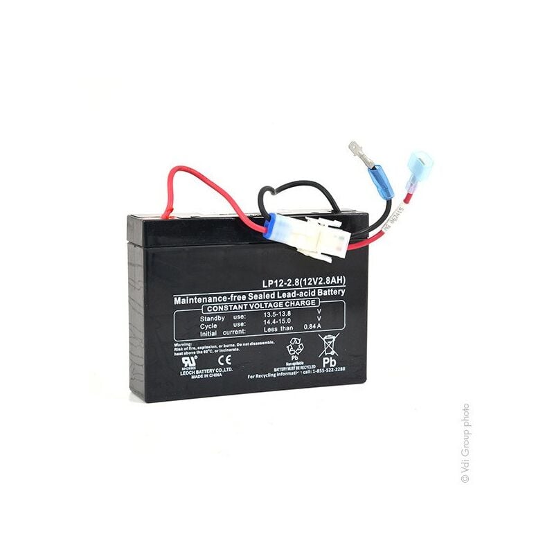 

Tashima - Batería motocultor 580764901 12V 2.8Ah