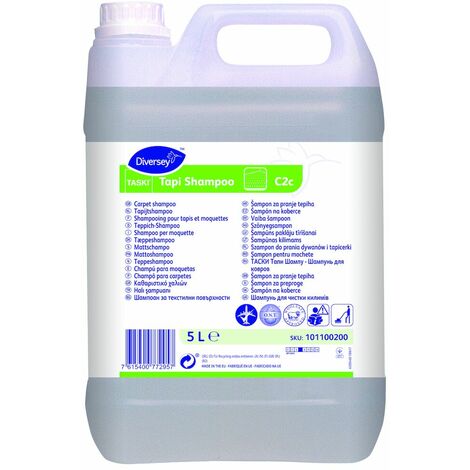 TASKI Tapi Shampoo C2c Ã¢â‚â€œ 5L - Shampooing liquide pour moquettes et tapis