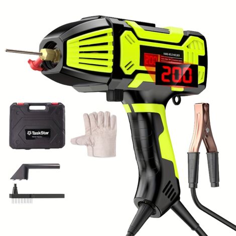 Taskstar 2025 Pro Handgegenstandswalze  120A Sicherheitsbogen, 1,54KG Ultraleicht, Inklusive 20 Stäbe - Ideal für Notfälle bei gefrorenen Rohren, Sturmvorkehrungen, Garagenheizungsreparaturen, Geschen