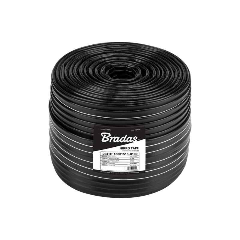 Taśma kroplująca 16mm hirro tape 500m 16/8mil/1,5l/h /20cm
