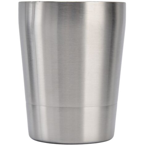 Tasse à bière en acier inoxydable 304 double paroi, anti-échaudure, 263ml pour café ou cocktail