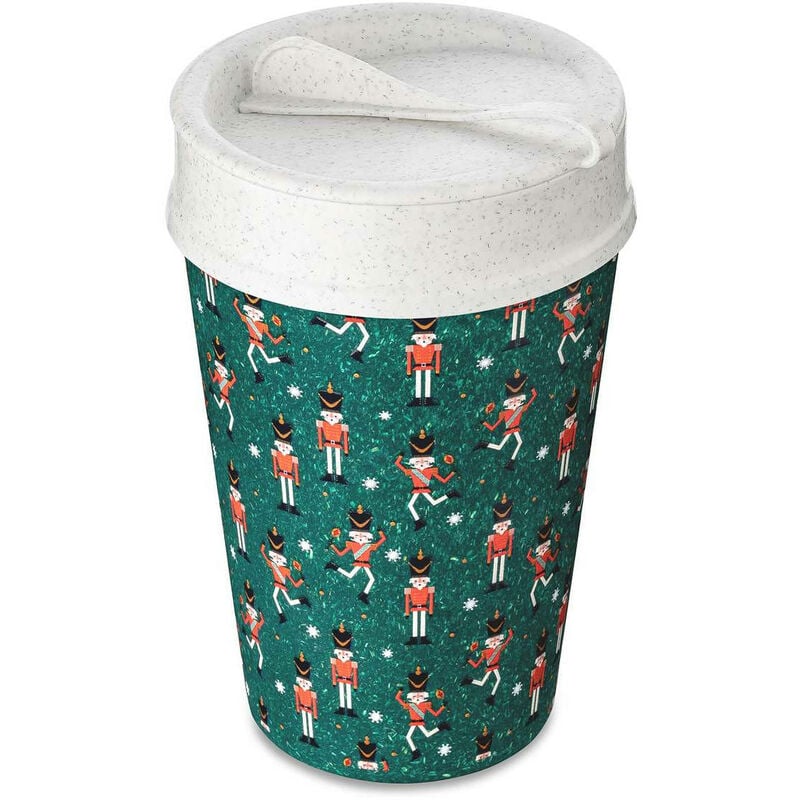 Tasse à café à emporter iso to go, 400 ml, motif géométrique Koziol