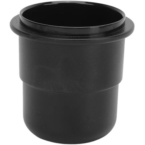 Tasse à café doseuse 58mm anti-fuites en plastique noir pour machine à expresso maison