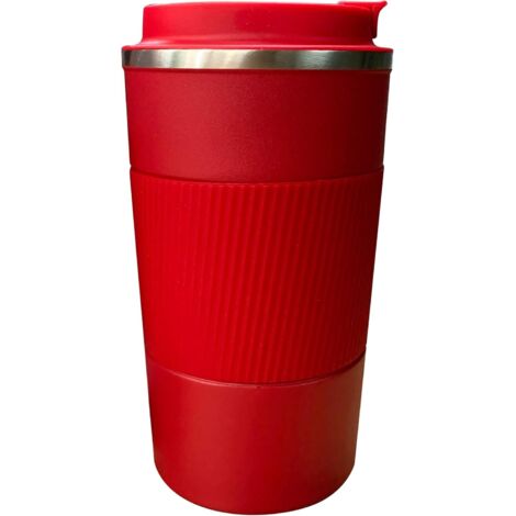 Tasse à café isolante pour boissons chaudes et froides (rouge)-Fei Yu