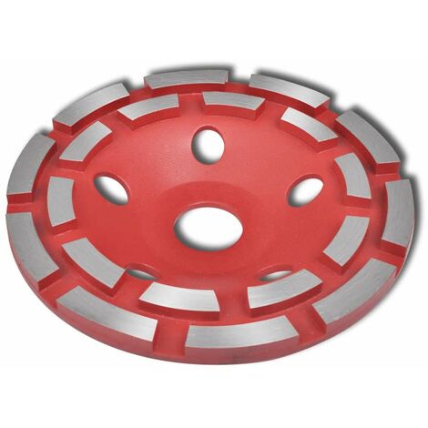 Woltersberger® 50 pièces disques abrasifs excentriques Ø 180mm |  Granulométrie P180 | sans trou en rouge | pour un ponçage optimal,  polyvalent 