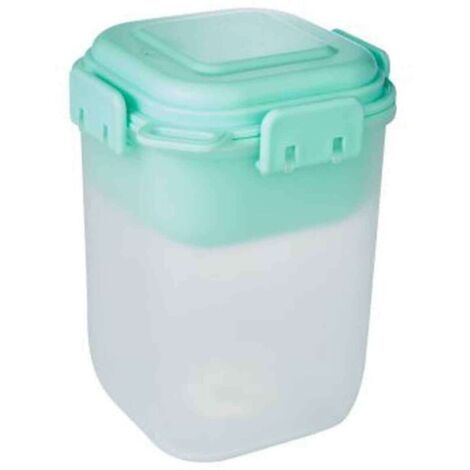 Tasse à gruau pour petit-déjeuner (peut être préparée la veille), tasse hermétique pour réfrigérateur, tasse à salade portable avec cuillère, tasse pour mélangeur de voyage, tasse à milkshake
