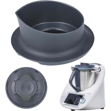 Tasse à Mesurer pour Thermomix TM6 TM5, Bouchon Doseur Compatible avec Thermomix Verre Doseur Amovible avec Échelle pour Thermomix TM5/TM6, Verre Doseur Alimentaire Accessoires pour Thermomix