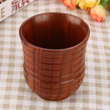 Tasse à thé en bois filé naturel - Cadeau original et design pour amateurs de thé