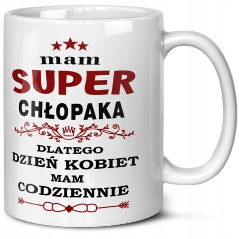 Tasse als Geschenk zum Frauentag – von ihrem Freund für seine Freundin