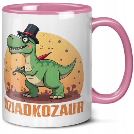 Tasse als Geschenk zum Geburtstag oder Großelterntag – Dino-Dinosaurier – Großeltern-Saurier