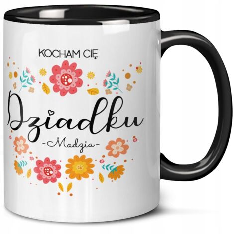 Tasse als Geschenk zum Großelterntag vom Enkel, Enkelin oder Kind – mit dem Namen des Kindes