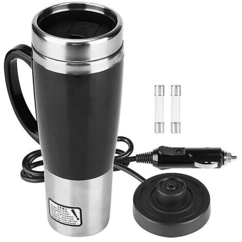 Tasse chauffante pour voiture, Tasse électrique pour voiture, Bouilloire électrique pour voiture, Tasse chauffante de voyage, Tasse chauffante pour voiture, Tasse chauffante pour voiture 12v, Tasse ch