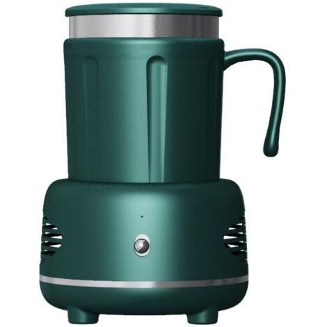 Tasse chauffante USB rechargeable et refroidissante à refroidissement rapide - Verte