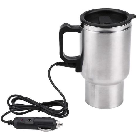 Tasse de chauffage de voiture, Bouilloire électrique, Tasse électrique de voiture, Tasse de chauffage de voyage, Tasse à café de voiture, Tasse à café électrique