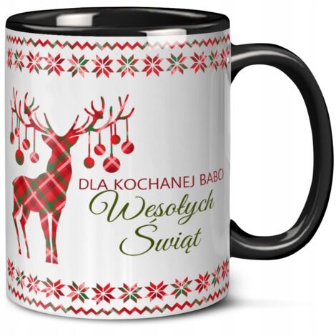 TASSE DE NOËL CADEAU POUR GRAND-MÈRE GRAND-MÈRE VEILLE DE NOËL NOËL