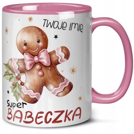TASSE DE NOËL, CADEAUX DE CRÉPIDE PÈRE NOËL POUR GRAND-MÈRE, MÈRE, TANTE + PRÉNOM