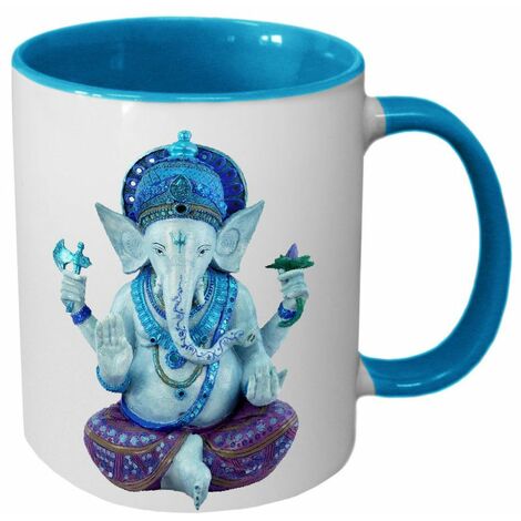 Tasse en céramique Bleu Ganesh by Cbkreation