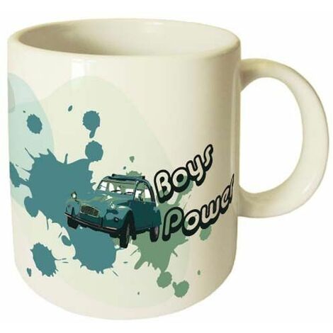 Tasse en céramique Boys Power by Cbkreation