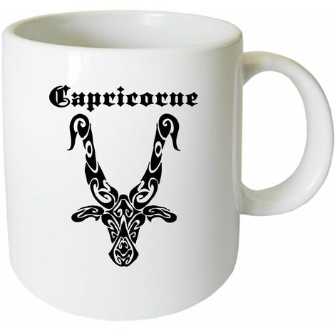 Tasse en céramique Capricorne Cbkreation