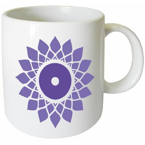 Tasse en céramique Chakra couronne by Cbkreation