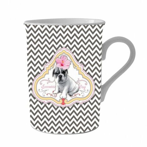 Tasse en céramique Hibiscus Eccentric Dog