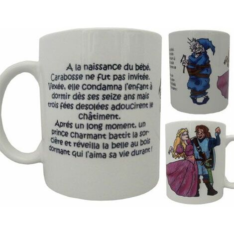 Tasse en céramique Kontakati La Belle au Bois Dormant