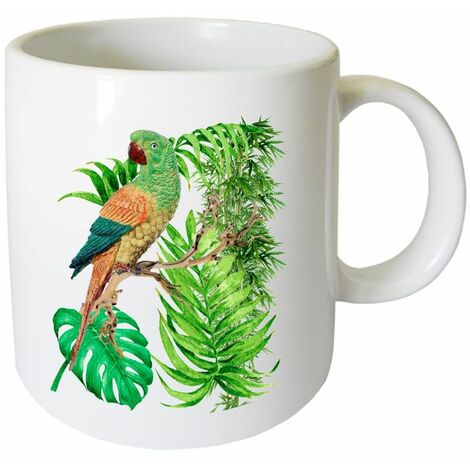 Tasse en céramique Perroquets Cbkreation