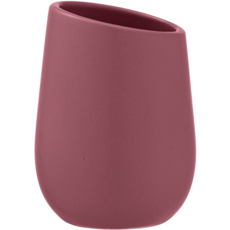 Tasse en céramique pour brosses BADI, gris, Wenko