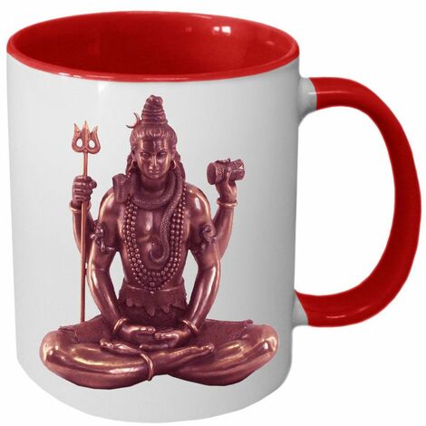 Mug Bleu Shiva – Céramique – Marque CBKreation – Neuf
