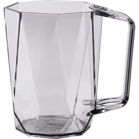 Tasse en plastique multifonctionnelle Utilisation quotidienne Tasse en acrylique（bleu clair）
