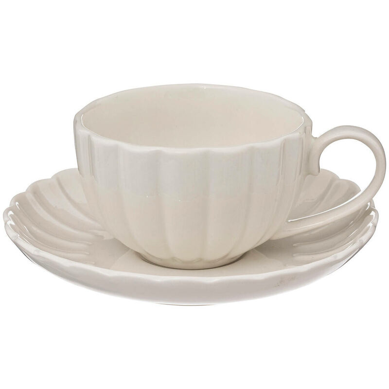 Secret De Gourmet - Tasse en porcelaine avec soucoupe romy, ø 6 cm