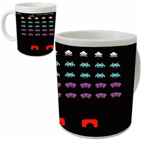 Tasse envahisseurs en céramique by Cbkreation