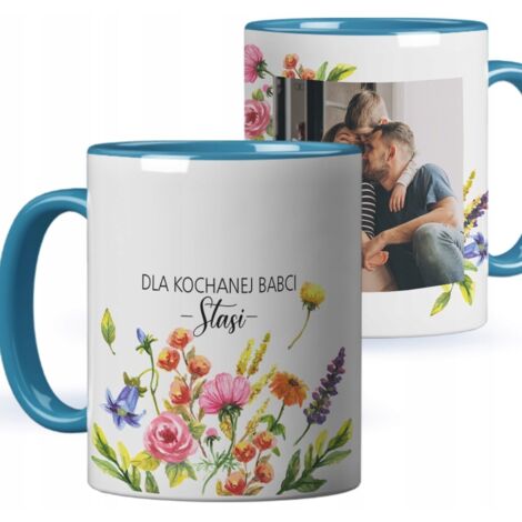 Tasse für die beste Oma der Welt – mit eigenem Foto und Namen – zum Oma-Tag