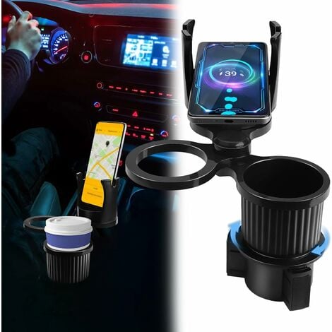 Tasse Halter Expander für Auto, Auto Cup Halter Telefon Mount Multifunktionale  Auto Drink Halter Handy Halter