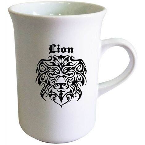 Tasse haute en céramique Lion
