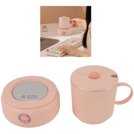 Tasse Intelligente de Boisson [Chauffage & Refroidissement] + Modèle Premium [Matériaux ABS, PC, Aluminium] + Capacité 450ml [Portable pour Dormitory & Camping]